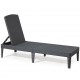 KETER POLY RATTAN LOUNGER JAIPUR GRAPHITE