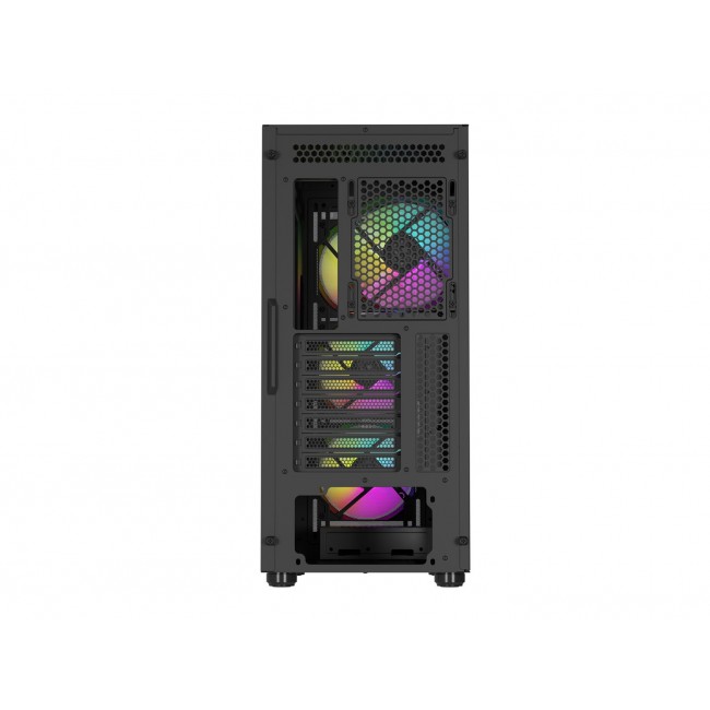 GENESIS DIAXID 605 ARGB MIDI TOWER CASE WITH USB-C WINDOW BLACK