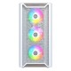 Montech XR Wood Midi Tower White Montech XR Wood Midi Tower White