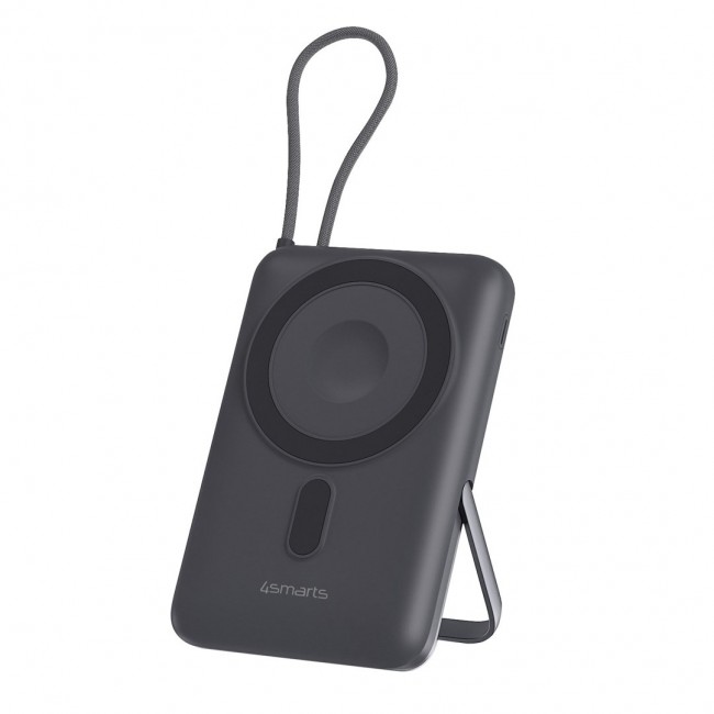 4smarts Enterprise Pocket 10000 mAh Wireless charging Grey