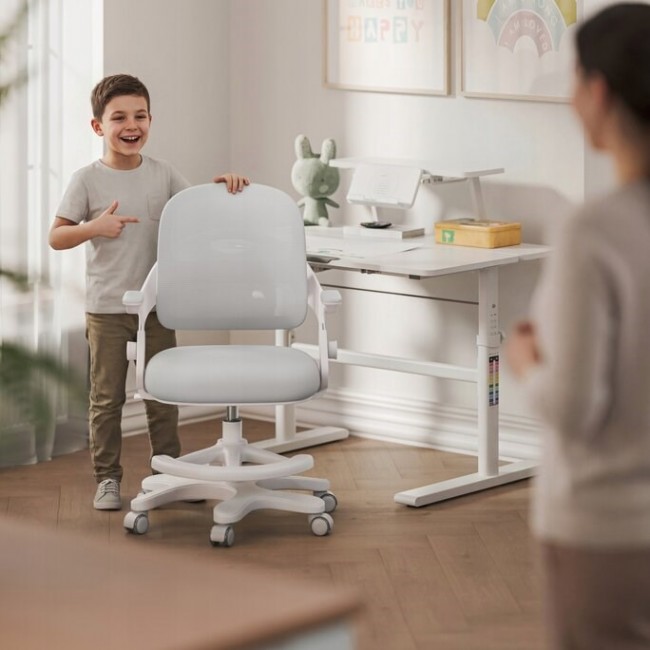Junior 4.3 Grey swivel chair