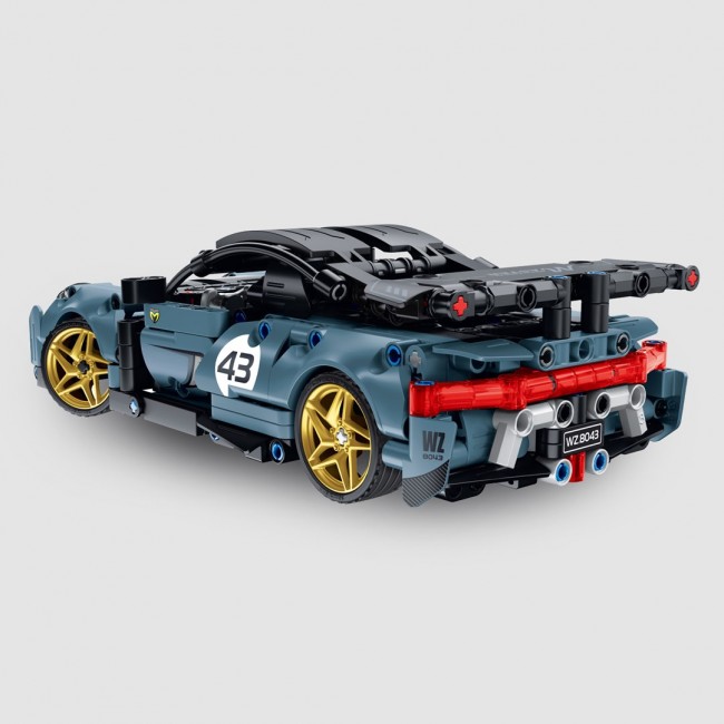 iM.Master RC Super Car Graphite Building Blocks, 449 pieces