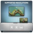 Axagon HMC-5H USB 5Gbps hub, 3x USB-A, HDMI 4k/30Hz, PD 100W, 100cm USB-C cable