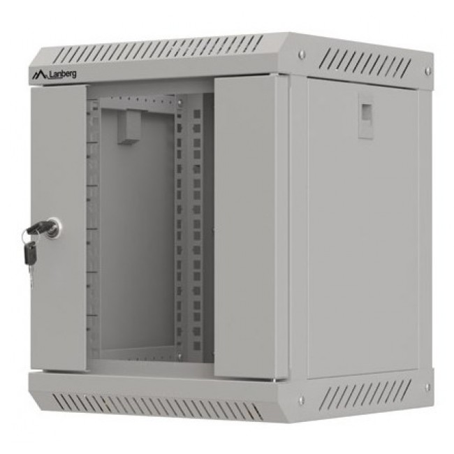 Lanberg WF11-3306-10S rack cabinet 6U Wall mounted rack Grey