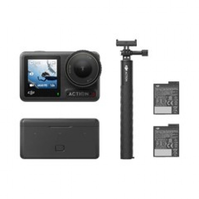 DJI Osmo Action 4 Adventure Combo action sports camera 4K Ultra HD CMOS Wi-Fi 1.15 kg DJI Osmo Action 4 Adventure Combo action sports camera 4K Ultra HD CMOS Wi-Fi 1.15 kg