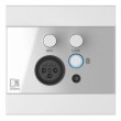 AUDAC WP225/W audio converter Steel, White