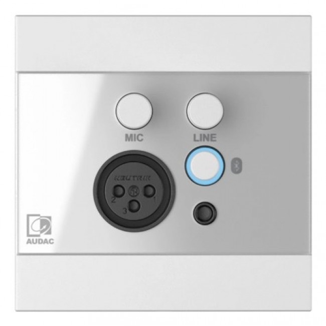 AUDAC WP225/W audio converter Steel, White
