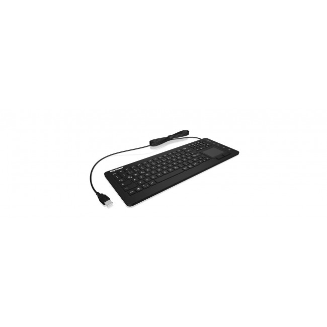 KeySonic KSK-6231 INEL (CH) keyboard Industrial USB QWERTZ Swiss Black