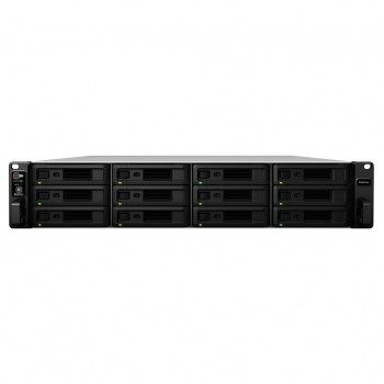 Synology RackStation RS3618xs NAS Rack (2U) Intel Xeon D D-1521 8 GB DDR4 DiskStation Manager Black