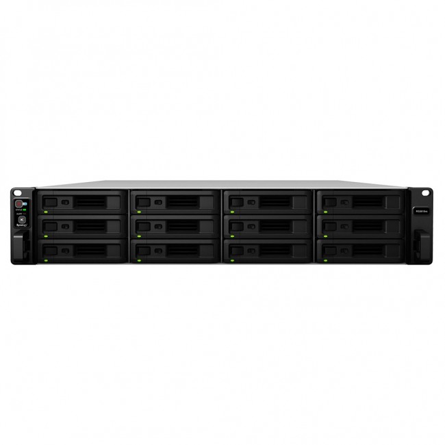 Synology RackStation RS3618xs NAS Rack (2U) Intel Xeon D D-1521 8 GB DDR4 DiskStation Manager Black Synology RackStation RS3618xs NAS Rack (2U) Intel Xeon D D-1521 8 GB DDR4 DiskStation Manager Black