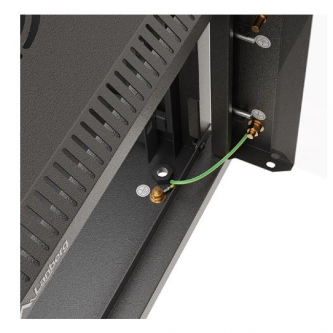 Lanberg WF11-3309-10B rack cabinet 9U Wall mounted rack Black