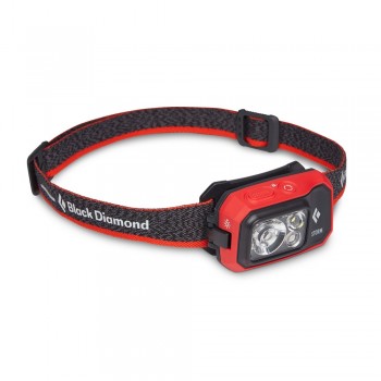 Black Diamond Storm 450 Black, Red Headband flashlight