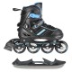 NILS EXTREME NH18191 2IN1 SKATES BLACK/BLUE SIZE. L (39-43) WITH INTERCHANGEABLE HOCKEY SKATES