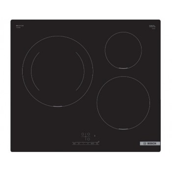 Bosch PUJ611BB5E induction hob 3 burners black