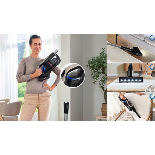 Bosch BCS931GAC stick vacuum/electric broom Battery Dry HEPA Bagless 0.4 L Graphite 3 Ah Bosch BCS931GAC stick vacuum/electric broom Battery Dry HEPA Bagless 0.4 L Graphite 3 Ah