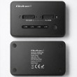 Qoltec 52366 M.2 NVMe SSD Docking Station | PCIe | USB-C | 20 Gb/s | DUAL 2 x 8TB | Offline cloning