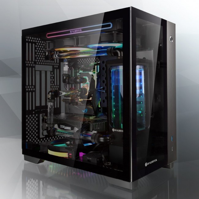 RAIJINTEK PAEAN Mini Mini Tower Black
