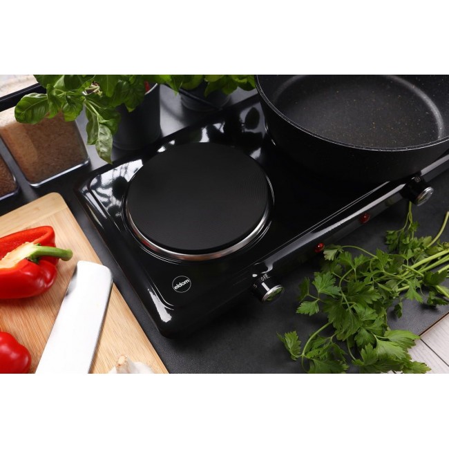 ELDOM PG22 ELECTRIC DOUBLE-PLATE COOKER 2500W