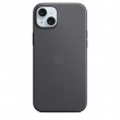 Apple iPhone 15 Plus FineWoven Case with MagSafe - Black Apple iPhone 15 Plus FineWoven Case with MagSafe - Black