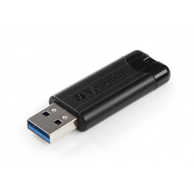 Verbatim PinStripe 3.0 - USB 3.0 Drive 256GB - Black