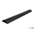 DeLOCK Cable Duct self-adhesive 70 x 20 mm - length 1 m black