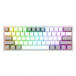 REDRAGON K617-RGB Fizz RGB White/Grey keyboard USB Grey, White