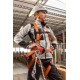 Belay kit with waist belt and shock absorber Belay kit with waist belt and shock absorber
