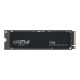 Crucial CT2000T705SSD3 internal solid state drive 2 TB M.2 PCI Express 5.0 NVMe Crucial CT2000T705SSD3 internal solid state drive 2 TB M.2 PCI Express 5.0 NVMe
