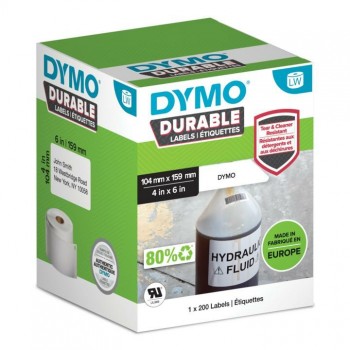 DYMO LabelWriter Durable Labels - 104 x 159mm