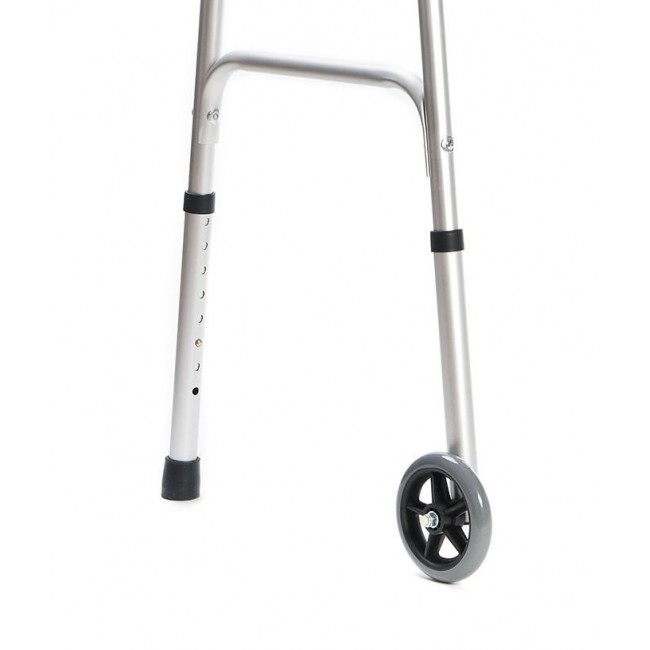 Walking frame rehabilitation with wheels Walking frame rehabilitation with wheels