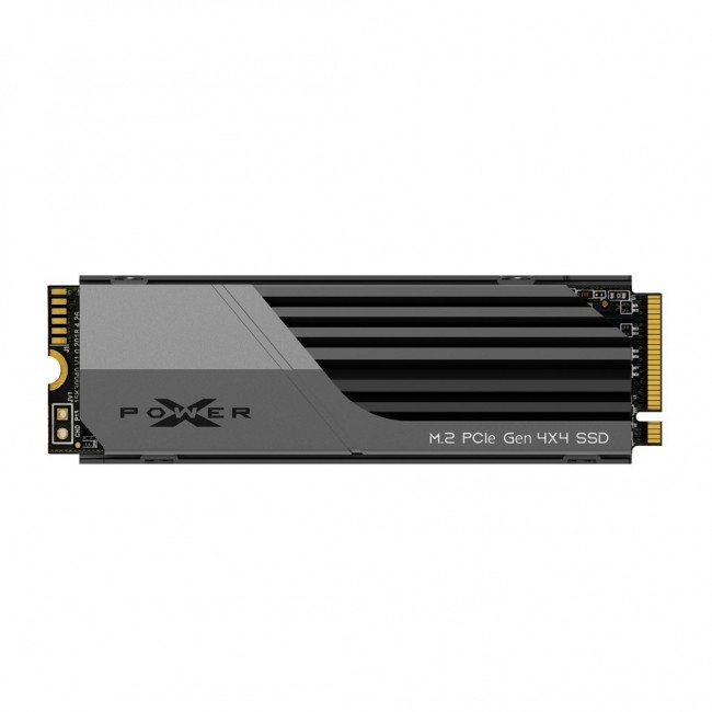 SILICON POWER PCIe Gen 4x4 XS70 Internal solid state drive SSD 1TB M.2 2280 NVMe 1.4 (SP01KGBP44XS7005) Black, Grey SILICON POWER PCIe Gen 4x4 XS70 Internal solid state drive SSD 1TB M.2 2280 NVMe 1.4 (SP01KGBP44XS7005) Black, Grey