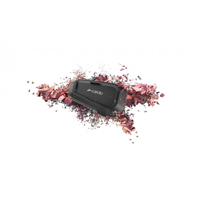 Cardo Spirit motorcycle intercom 2 channels 400 m Black Cardo Spirit motorcycle intercom 2 channels 400 m Black