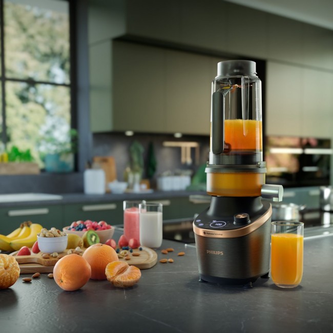 Philips Flip&Juice Blender HR3770/10 High-speed blender with juicer module