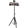 LIGHT4ME Belka LED Par Derby Laser - lighting kit