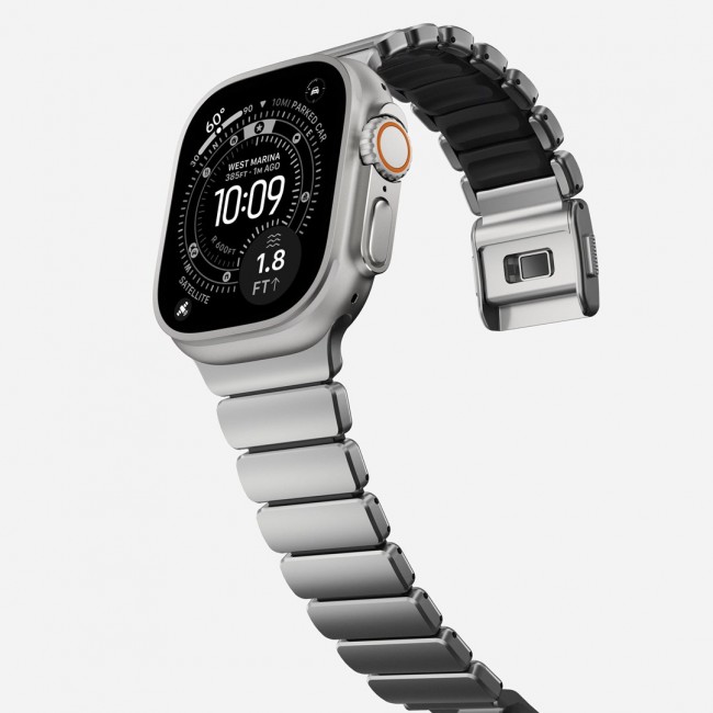 Nomad Stratos Band Natural Titanium