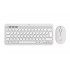 Logitech Pebble 2 Combo keyboard Mouse included Universal RF Wireless + Bluetooth QWERTY US International White