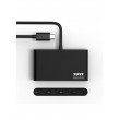 Port Designs 900147 interface hub USB Type-C 5000 Mbit/s Black