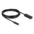 DeLOCK 80028 USB cable USB 3.2 Gen 2 (3.1 Gen 2) 5 m USB C Black