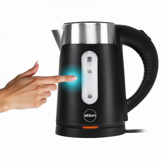 ELDOM C185 C TRIPO CORDLESS KETTLE 0.8 L 1000 W BLACK ELDOM C185 C TRIPO CORDLESS KETTLE 0.8 L 1000 W BLACK