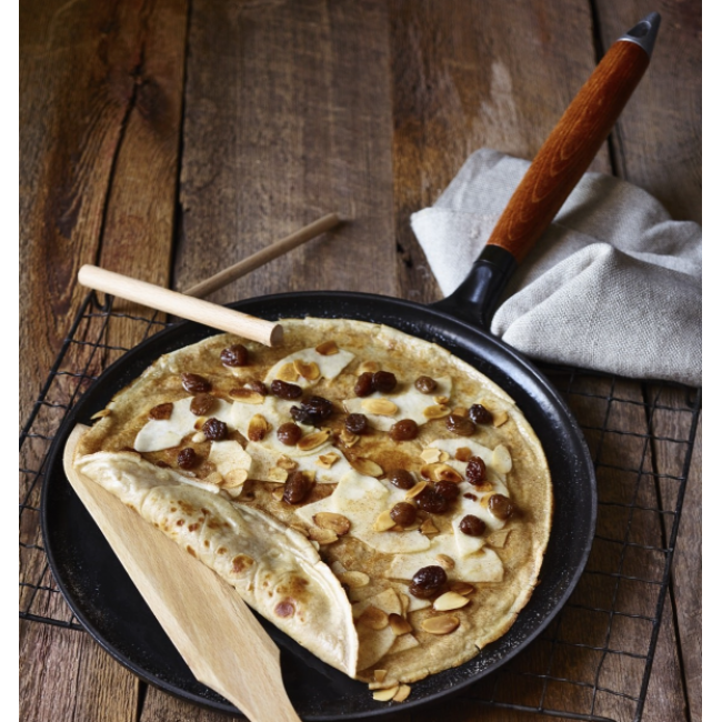 STAUB cast iron frying pan with wooden handle 40509-525-0 - 28 cm