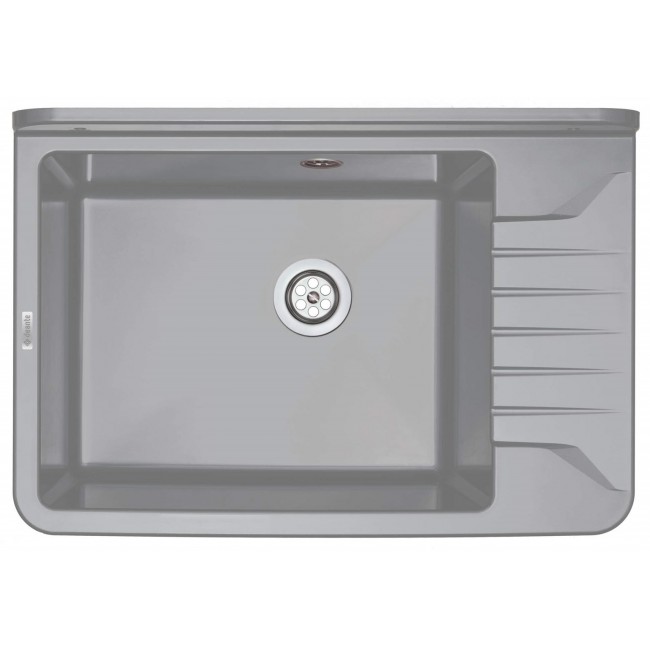 1-bowl kitchen sink - fixed to the wall