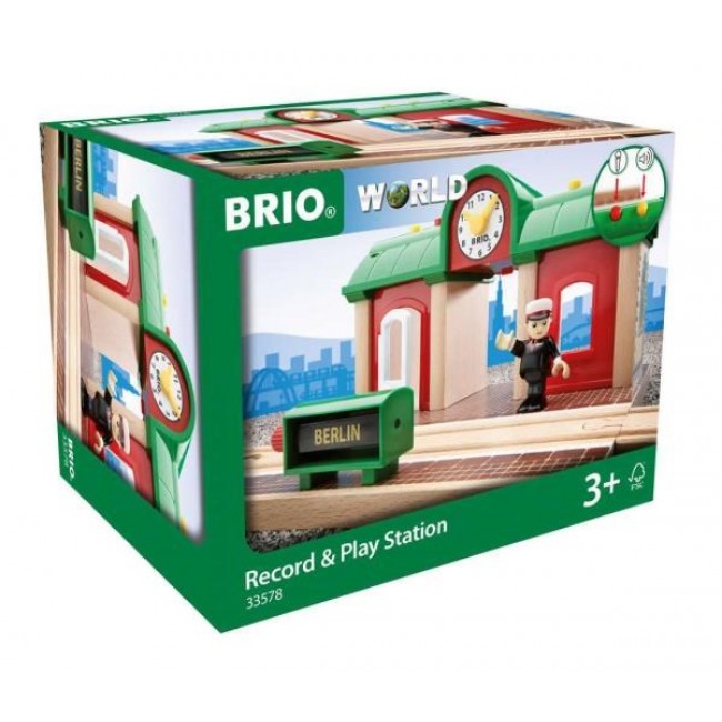 BRIO Record & Play station Model Railways Parts & Accessories