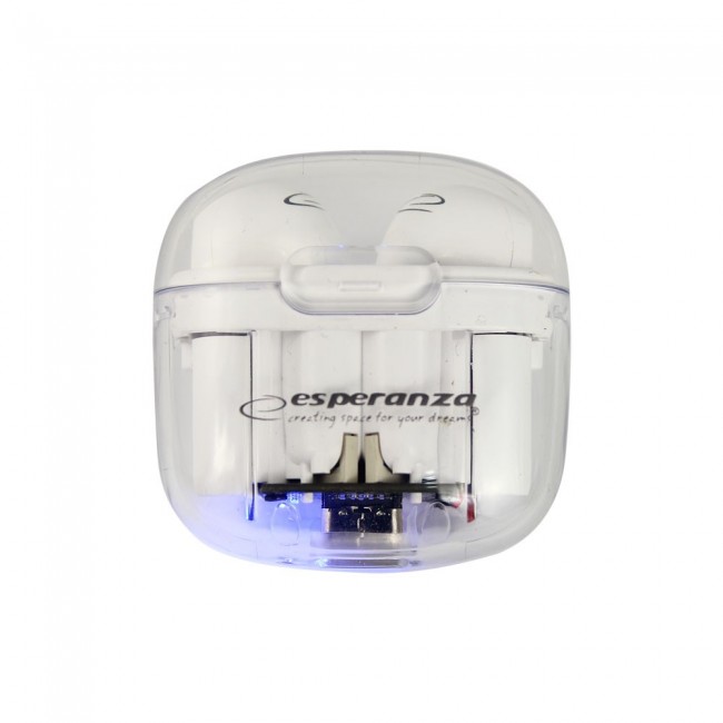 Esperanza EH237W Bluetooth In-Ear Headphone TWS White Esperanza EH237W Bluetooth In-Ear Headphone TWS White