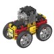 EDUCATIONAL AND CONSTRUCTION BLOCKS CLICS CLICFORMERS 803001 - SPEED WHEEL SET (10 IN 1) - 34 ELEMENTS