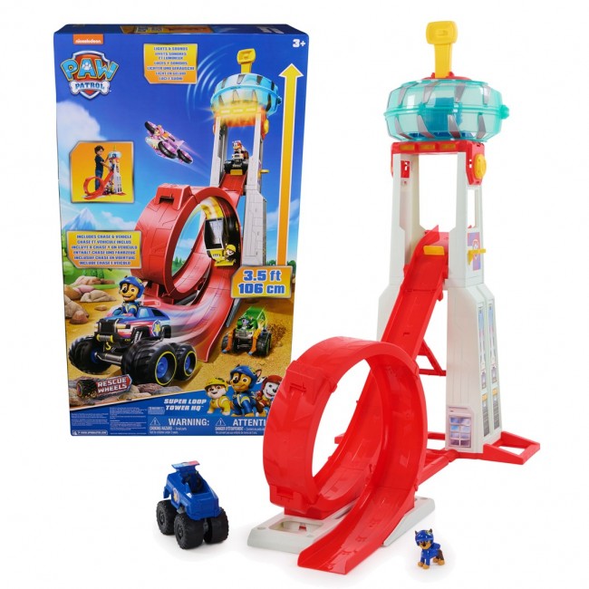 PAW Patrol Rescue Wheels Super Loop Tower HQ PAW Patrol Rescue Wheels Super Loop Tower HQ