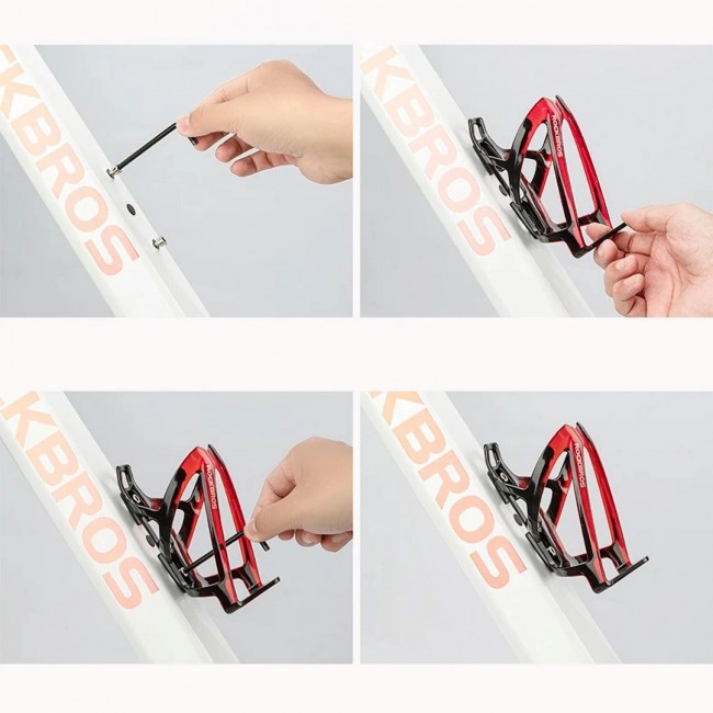 Rockbros FK338 Bike bottle holder Black, Red Rockbros FK338 Bike bottle holder Black, Red