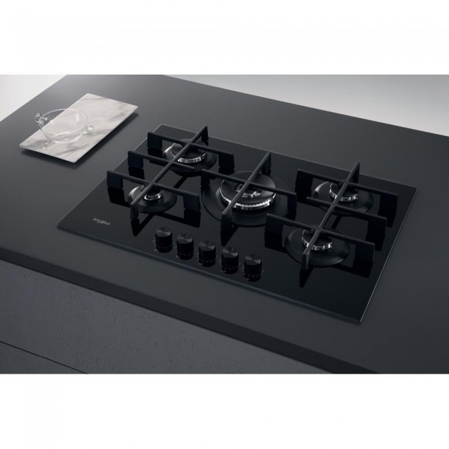 Whirlpool AKWL 728/NB Black Built-in 75 cm Gas 5 zone(s) Whirlpool AKWL 728/NB Black Built-in 75 cm Gas 5 zone(s)