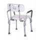 Shower chair with backrest and armrests Shower chair with backrest and armrests