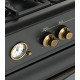 Ravanson Retro KWGE 90AR gas and electric cooker (black) Ravanson Retro KWGE 90AR gas and electric cooker (black)