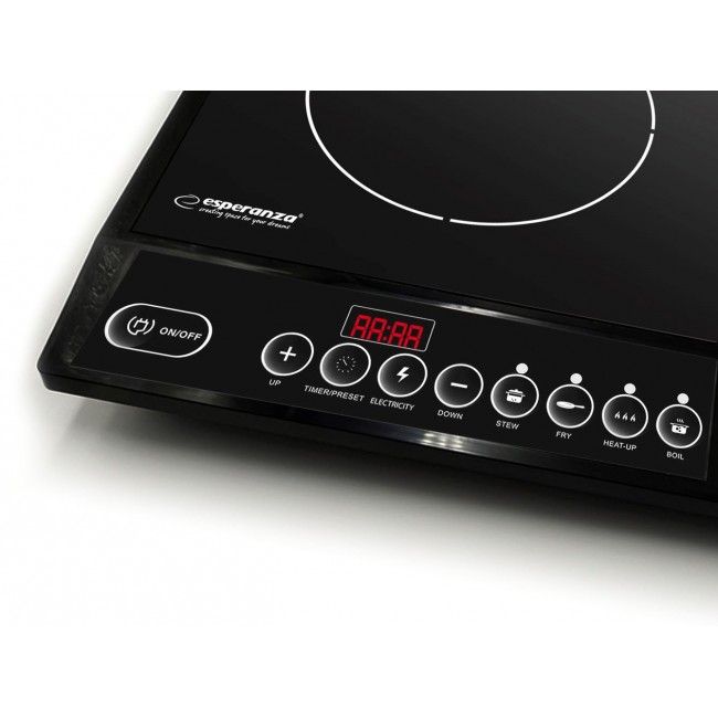 Esperanza EKH008 hob Black Countertop Zone induction hob 2 zone(s)